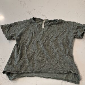 Rylee + Cru monstera leaf tee